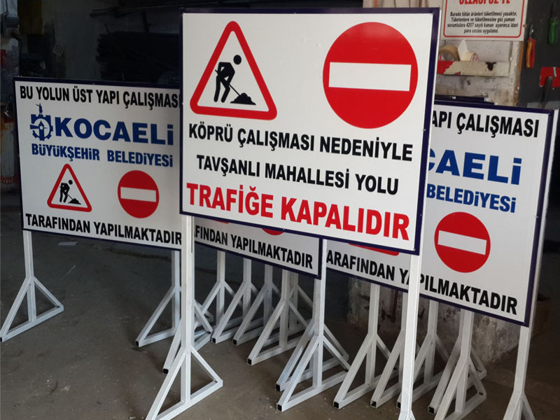İnşaat ve Arazi Tabelası