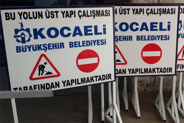 İnşaat ve Arazi Tabelası Detay 1